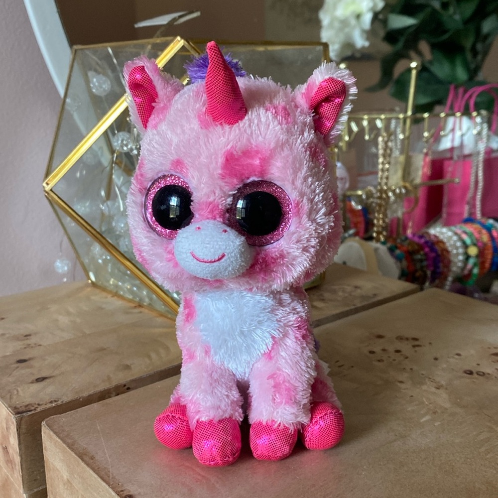Sugar Pie the Unicorn 6” Beanie Boo no Tags